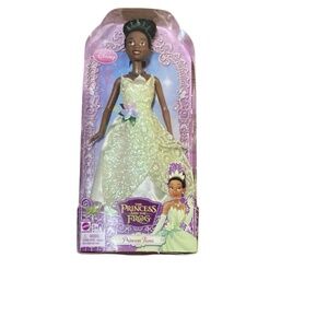 Disney PRINCESS TIANA THE PRINCESS AND THE FROG DOLL New Mattel R0050